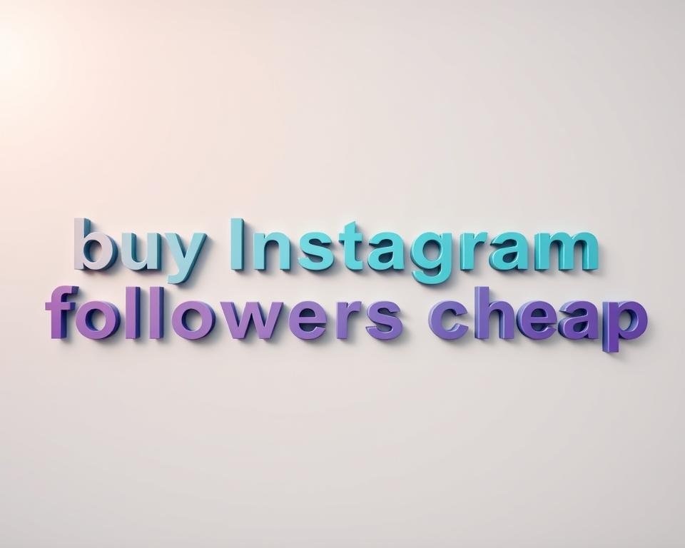 buy Instagram followers cheap